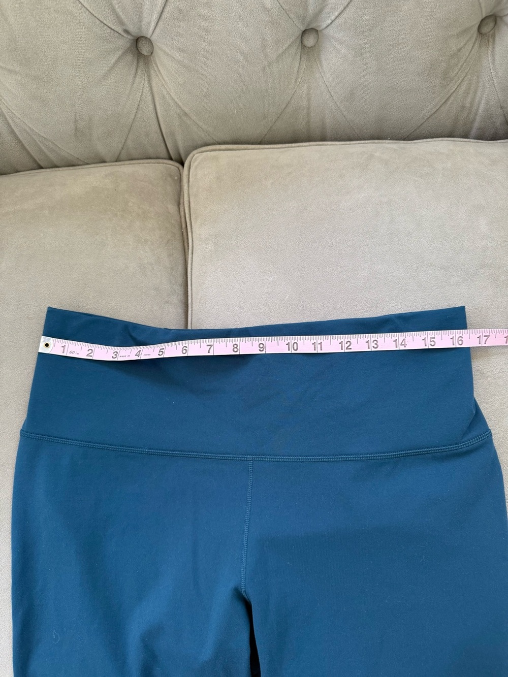 CALIA by Carrie Underwood Teal High-Waist Flare Leggings - Picture 6 of 11